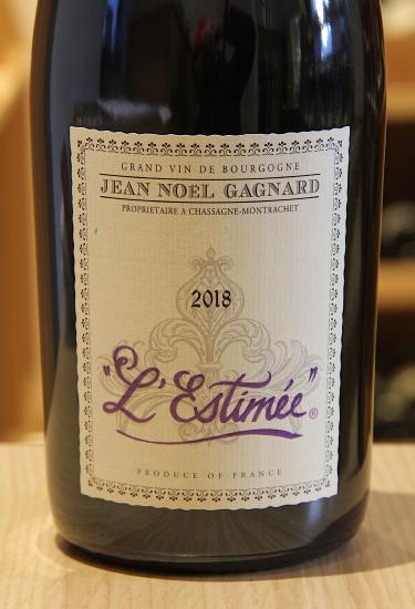 CHASSAGNE-MONTRACHET "L'ESTIMÉE" - Domaine Jean-Noël Gagnard - 2018 Red Organic 0.75L