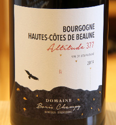 BOURGOGNE HAUTES COTES DE BEAUNE Le Clou 377 - BORIS CHAMPY - 2019 Red Organic 1.5L magnum