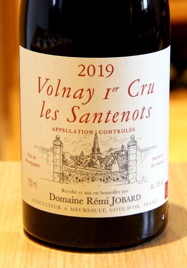 VOLNAY 1er Cru "LES SANTENOTS" - Rémi Jobard - 2019 Red Organic 0.75L
