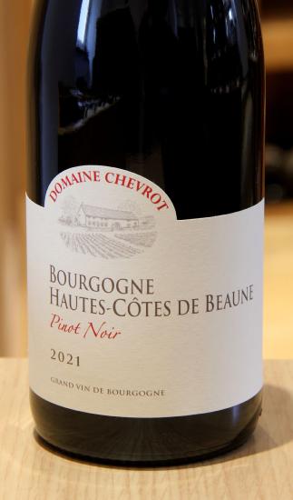 BOURGOGNE HAUTES COTES DE BEAUNE - Domaine Chevrot et Fils - 2021 Red Organic 0,75L