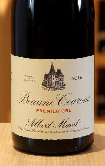 BEAUNE 1er Cru LES TEURONS - Albert Morot - 2018 Red Organic 0.75L