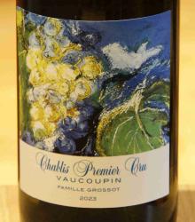 CHABLIS 1er Cru VAUCOUPIN - Famille Grossot - 2023 White Organic 0.75L
