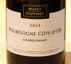 BOURGOGNE CHARDONNAY DE CÔTE D'OR - Morey-Coffinet - 2024 White Organic 0.75L
