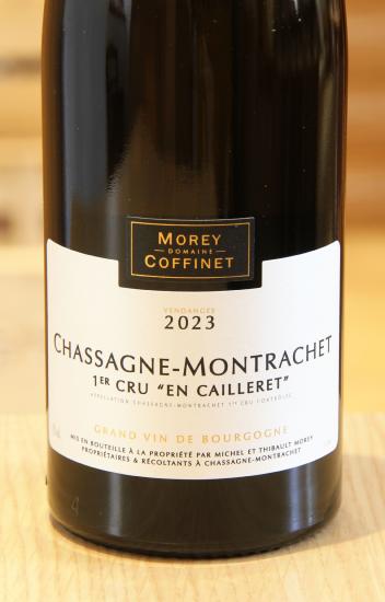 CHASSAGNE-MONTRACHET 1er Cru "EN CAILLERET" - Morey-Coffinet - 2023 White Organic 0.75L