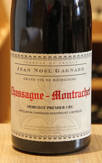 CHASSAGNE-MONTRACHET 1er Cru "MORGEOT" - Domaine Jean-Noël Gagnard - 2018 Red Organic 0.75L