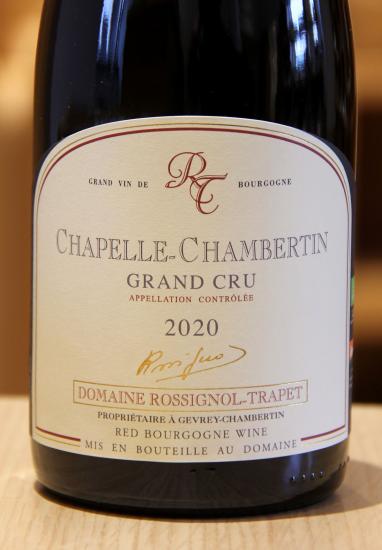 CHAPELLE-CHAMBERTIN GRAND CRU - Domaine Rossignol-Trapet 2020 Red Organic 0,75L