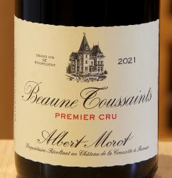 BEAUNE 1er Cru LES TOUSSAINTS - Albert Morot - 2021 Red Organic 0.75L