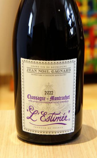 CHASSAGNE-MONTRACHET "L'ESTIMÉE" - Domaine Jean-Noël Gagnard - 2022 Red Organic 0.75L