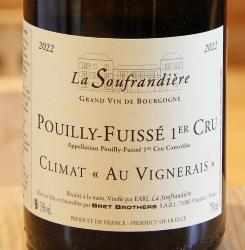 POUILLY-FUISSÉ 1er Cru LES VIGNERAIS - Bret Brothers - 2022 White Organic 0.75L