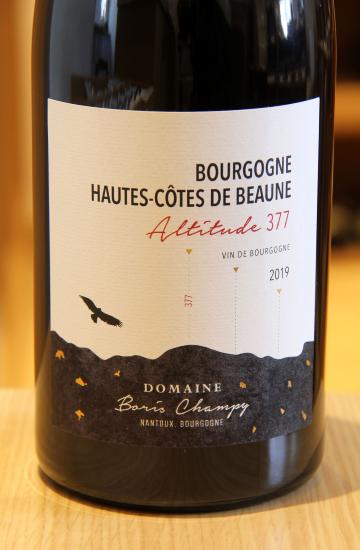 BOURGOGNE HAUTES COTES DE BEAUNE Le Clou 377 - BORIS CHAMPY - 2019 Red Organic 1.5L magnum