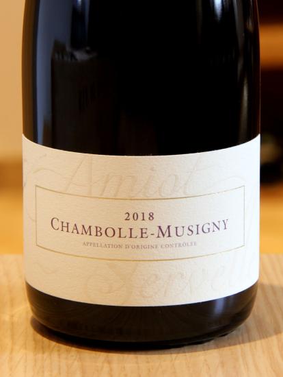 CHAMBOLLE-MUSIGNY VILLAGE - Domaine Amiot-Servelle - 2018 Red Organic 0.75L
