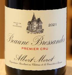 BEAUNE 1er Cru LES BRESSANDES - Albert Morot - 2021 Red Organic 0.75L