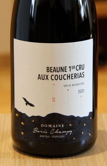 BEAUNE 1er Cru AUX COUCHERIAS - BORIS CHAMPY - 2020 Red Organic 0.75L