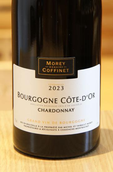 BOURGOGNE CHARDONNAY DE CÔTE D'OR - Morey-Coffinet - 2023 White Organic 0.75L