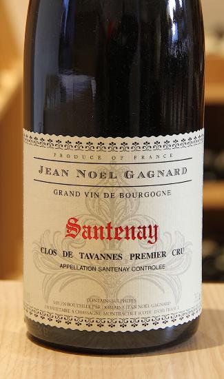 SANTENAY 1er Cru "CLOS DE TAVANNES" - Domaine Jean-Noël Gagnard - 2018 Red Organic 0.75L