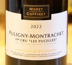 PULIGNY-MONTRACHET 1er Cru "LES PUCELLES" - Morey-Coffinet - 2022 White Organic 0.75L
