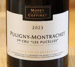 PULIGNY-MONTRACHET 1er Cru "LES PUCELLES" - Morey-Coffinet - 2023 White Organic 0.75L