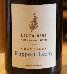 CHAMPAGNE LES COGNAUX - Ruppert-Leroy - 2018 White Organic 0.75L
