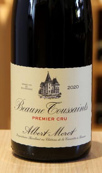 BEAUNE 1er Cru LES TOUSSAINTS - Albert Morot - 2020 Red Organic 0.75L