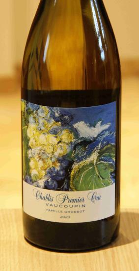 CHABLIS 1er Cru VAUCOUPIN - Famille Grossot - 2023 White Organic 0.75L