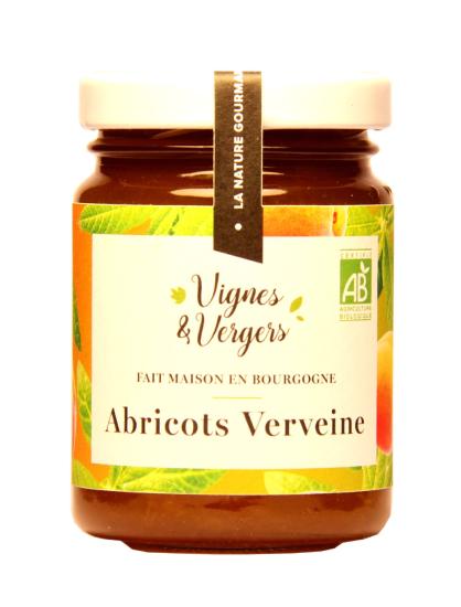 Confiture extra d'Abricots Verveine bio