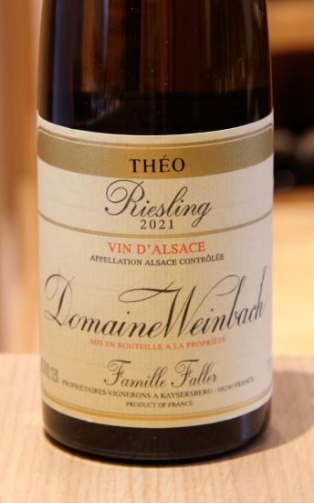 RIESLING THEO - Domaine de Weinbach - 2021 White Organic - 0.75L