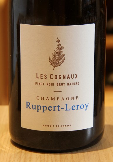 CHAMPAGNE LES COGNAUX - Ruppert-Leroy - 2020 White Organic 0.75L