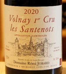 VOLNAY 1er Cru "LES SANTENOTS" - Rémi Jobard - 2020 Organic Red Wine 0.75L