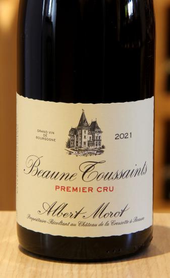 BEAUNE 1er Cru LES TOUSSAINTS - Albert Morot - 2021 Red Organic 0.75L