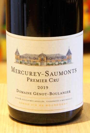 MERCUREY 1er Cru "LES SAUMONTS" - Génot-Boulanger - 2019 Red Organic 0,75L