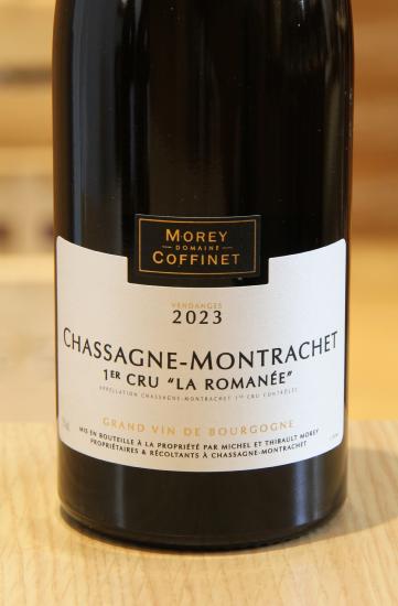 CHASSAGNE-MONTRACHET 1er Cru "LA ROMANÉE" - Morey-Coffinet - 2023 White Organic 0.75L