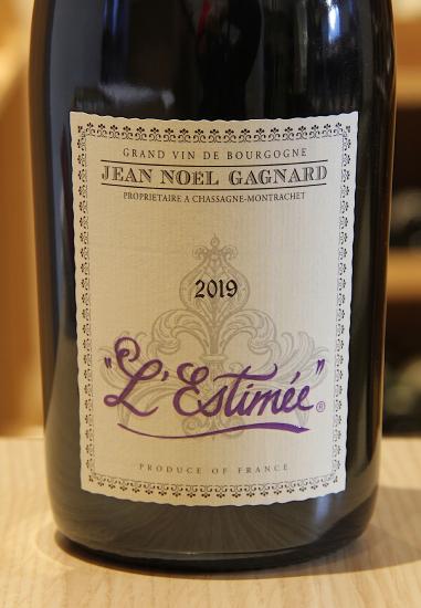 CHASSAGNE-MONTRACHET "L'ESTIMÉE" - Domaine Jean-Noël Gagnard - 2019 Red Organic 0.75L