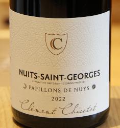 NUITS-SAINT-GEORGES Papillons de Nuys - Domaine Georges Chicotot - 2022 Red Organic 0,75L