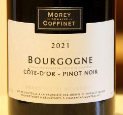 BOURGOGNE PINOT NOIR DE CÔTE D'OR - Morey-Coffinet - 2021 Red Organic 0.75L