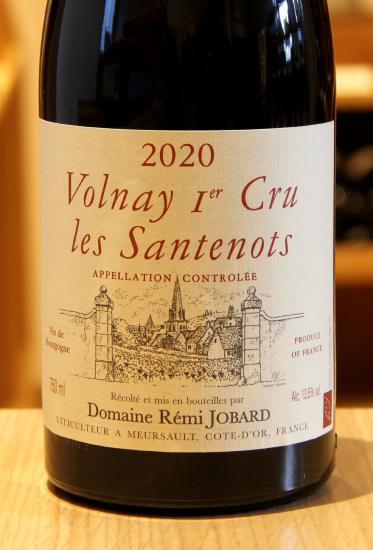 VOLNAY 1er Cru "LES SANTENOTS" - Rémi Jobard - 2020 Organic Red Wine 0.75L