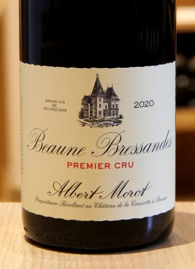 BEAUNE 1er Cru LES BRESSANDES - Albert Morot - 2020 Red Organic 0.75L